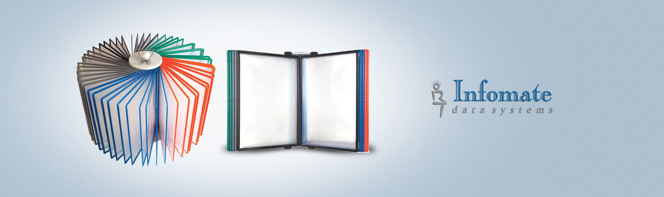 plastic files and folders for office use